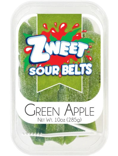 Sour Green Apple Belts | 10 oz - Specialty Goodies