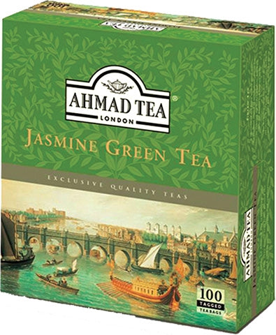 Jasmine Green Tea Teabags (100 sachets) - Specialty Goodies